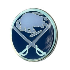 Значок хокей НХЛ  «Ба́ффало Се́йбрс»  Buffalo Sabers NHL hockey badge