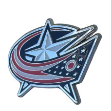 Значок хокей НХЛ «Колу́мбус Блю-Дже́кетс»   Columbus Blue Jackets NHL hockey badge