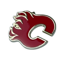Значок хокей  НХЛ  «Ка́лгарі Флеймс»  Calgary Flames NHL hockey badge