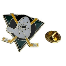 Значок хокей НХЛ   «Анагайм Дакс»  Anaheim, «Могутні Качки з Анагайма»    NHL Anaheim Ducks hockey badge, "Mighty Ducks of Anaheim"