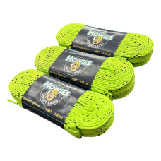 Шнурки для хокейних ковзанів Howies - салатові не вощені NO WAX Laces for hockey shoes