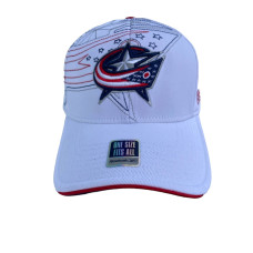 Капелюх NHL Columbus Blue Jackets, білий,  Дорослий S-M