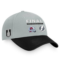   Кепка   Колорадо Евеланш - Тампа Бей   Colorado Avalanche vs. Tampa Bay Lightning Fanatics 2022 Stanley Cup Final Matchup Snapback Adjustable Hat - Gray/Black