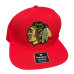 Червона кепка з логотипом  Чикаго  Primary Chicago Blackhawks  - регульована