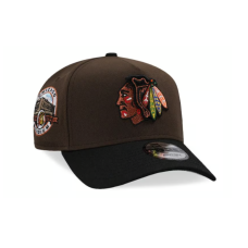 Кепка New Era Chicago Blackhawks Stadium Patch Walnut Two Tone Edition 9Forty A Frame
