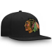 Чоловіча кепка Snapback команди  Чикаго Chicago Blackhawks Black Core - чорна