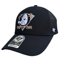  Кепка   Anaheim Ducks  НХЛ   '47   Anaheim Ducks NHL '47 Brand Black Adjustable Trucker Cap