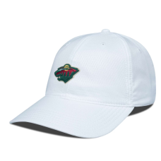 Регульована кепка Levelwear  Міннесота Minnesota Wild Matrix білого кольору
