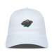 Регульована кепка Levelwear  Міннесота Minnesota Wild Matrix білого кольору