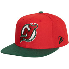 Кепка New Era  з логотипом команди New Jersey Devils Black Core у двоколірній формі