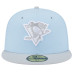 Кепка Піттсбург Пінгвінс New Era  Pittsburgh Penguins блакитного кольору A-Frame 59FIFTY Fitted - чоловіча