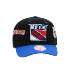    Кепка «Нью-Йорк Рейнджерс» з вінтажним логотипом Pro Crown Fit  чорно/синього кольору  регульована