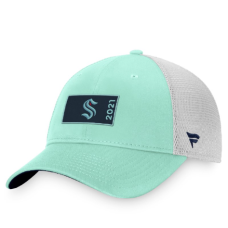 Кепка Seattle Kraken Fanatics світло-блакитного/білого кольору Authentic Pro Rink Trucker 