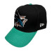 Кепка    Сан-Хосе Шаркс   New Era San Jose Sharks 20th Anniversary Black Two Tone Edition 9Forty A Frame Snapback