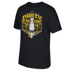 Чоловіча футболка adidas Pittsburgh Penguins 2016 Cup Stanley Champions Celebration Black