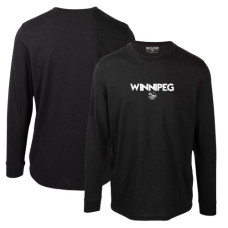 Футболка з довгим рукавом Winnipeg Jets Levelwear Oscar City Capsule - чорна