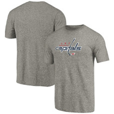 Чоловіча футболка Ash Washington Capitals Distressed Team Logo Tri-Blend