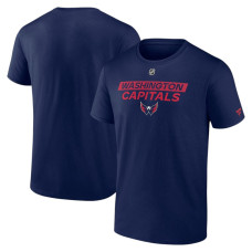 Футболка фанатів Washington Capitals Authentic Pro Core Primary – темно-синя