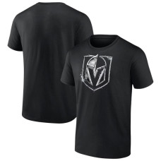 Чоловіча чорна футболка Iced Out команди Vegas Golden Knights