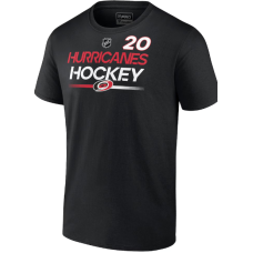 Чоловіча футболка Кароліна   Себастіан  № 20 чорного кольору  Fanatics Hurricanes   Pro Prime
