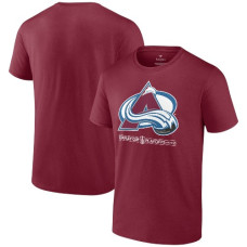 Чоловіча бордова футболка фанатів команди Colorado Avalanche з написом "Breakout" для плей-оф Кубка Стенлі 2024 року