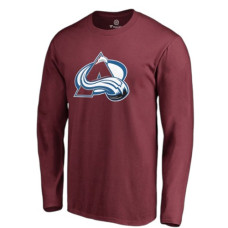 Чоловіча футболка з довгими рукавами Колорадо   Colorado Avalanche Maroon Primary 
