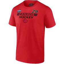 Чоловіча футболка червона Канади Натана Маккіннона № 29 Кубка чотирьох націй 2025 року Чоловіча футболка червона Канади Натана Маккіннона № 29 Кубка чотирьох націй 2025 року