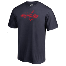 Чоловіча футболка  команди Вашингтон Кепіталс  темно-синя 