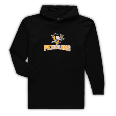 Футболка Пітсбург з довгим рукавом і капюшоном