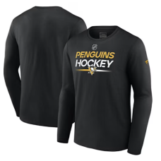 Футболка з довгим рукавом Піттсбург Пінгвінз з чорним AUTHENTIC PRO HOCKEY