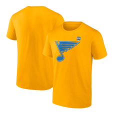 Футболка з логотипом команди Сент-Луїс Блюз  Fanatics Gold Primary