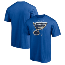 Футболка з логотипом команди Сент-Луїс Blues Snow – синя Футболка з логотипом команди Сент-Луїс Blues Snow – синя