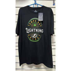 Чоловіча футболка Тампа Tampa Bay Lightning - чорна Чоловіча футболка Тампа Tampa Bay Lightning - чорна
