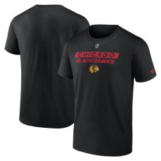 Футболка фанатів Chicago Blackhawks Authentic Pro Core Primary – чорна