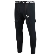 Штани  компресійні  Bauer Performance  Compression - чорні 