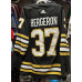 Men's Boston Bruins Patrice Bergeron 100 Years ADIDAS 52 L NHL black-gold T-shirt