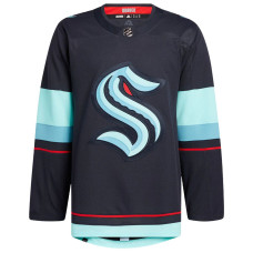 Домашня джерсі Adidas фанатів команди Seattle Kraken Breakaway - темно-синій колір Домашня джерсі Adidas фанатів команди Seattle Kraken Breakaway - темно-синій колір