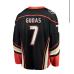 Чоловіча чорна домашня футболка команди Anaheim Ducks Radko Gudas Fanatics  (оригінал )