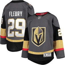 Marc-Andre Fleury Las Vegas Golden Knights #29 Grey Home Premier Player Jersey
