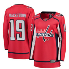 Жіноча домашня джерсі фанатів команди  Кепітас Washington Capitals Нікласа Бекстрема - червона
