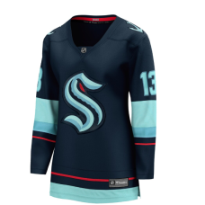  Офіційно ліцензоване спорядження Жіноча домашня футболка Fanatics Brandon Tanev Navy   «Сіетл Кракен» Seattle Kraken Breakaway