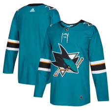  Джерсі   Сан-Хосе Шаркс adidas Home Authentic Blank Jersey - Teal