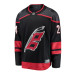 Чоловіча чорна домашня джерсі фанатів команди Carolina Hurricanes Seth Jarvis