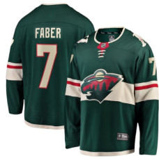Джерсі "Міннесота Вайлд" Брок Фабер № 7- зелена Джерсі "Міннесота Вайлд" Брок Фабер № 7- зелена