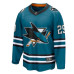 Чоловіча домашня джерсі команди San Jose Sharks Mackenzie Blackwood Fanatics Teal