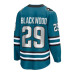 Чоловіча домашня джерсі команди San Jose Sharks Mackenzie Blackwood Fanatics Teal
