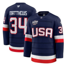 Джерсі Остона Меттьюса № 34 з чемпіонату США 2025 року – Fanatics Premium Джерсі Остона Меттьюса № 34 з чемпіонату США 2025 року – Fanatics Premium