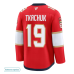 Джерсі  «Флорида Пантерз» Метью Ткачука № 19  – червона