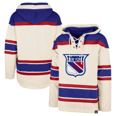 Худі на шнурівці з капюшоном "Нью-Йорк Рейнджерс '47 Rockaway" - вівсянка Худі на шнурівці з капюшоном "Нью-Йорк Рейнджерс '47 Rockaway" - вівсянка