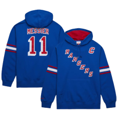 Худі преміум-класу «Нью-Йорк Рейнджерс» № 11  Марк Місьер– синій